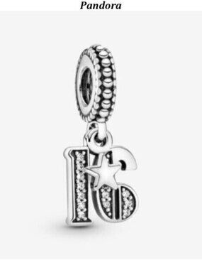 Pandora 16th Celebration Charm